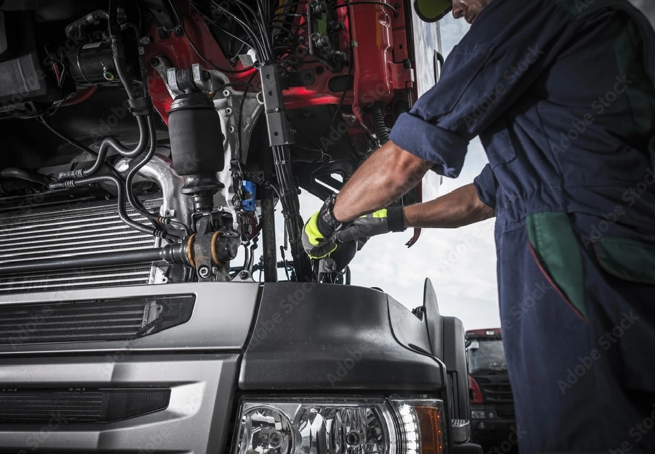 truck repair worker